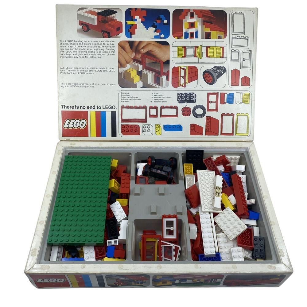 Vintage LEGO Set #125 1974 With Original Box - Picture 6 of 9